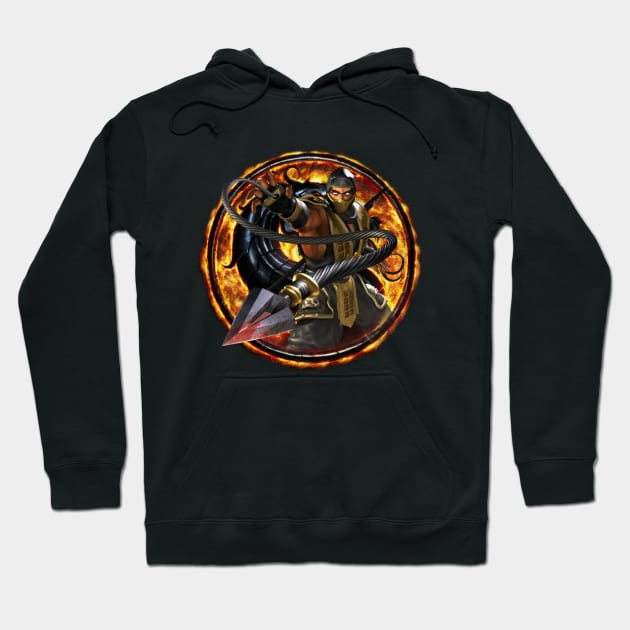 Scorpion (Mortal Kombat) Hoodie by Jandara